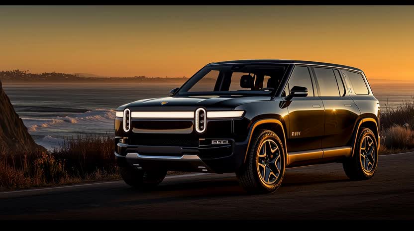EGT Rivian R1S luxury electric SUV — Choctaw Native American and woman-owned San Diego car service